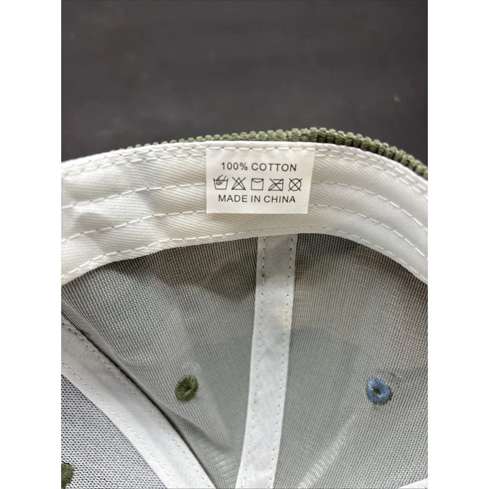 Kappa Delta Sorority Hat‎ Adjustable Cap Green corduroy
